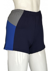 Lacivert-Gri Erkek Yeni Parçalı Mayo