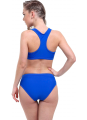 Saks Büstiyerli Tüllü Bikini