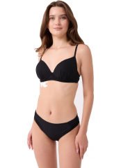 Siyah Kaplı Dolgulu Bikini