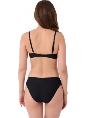 Siyah Kaplı Dolgulu Bikini