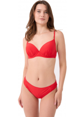 Kırmızı Kaplı Dolgulu Bikini