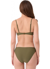 Haki Kaplı Dolgulu Bikini